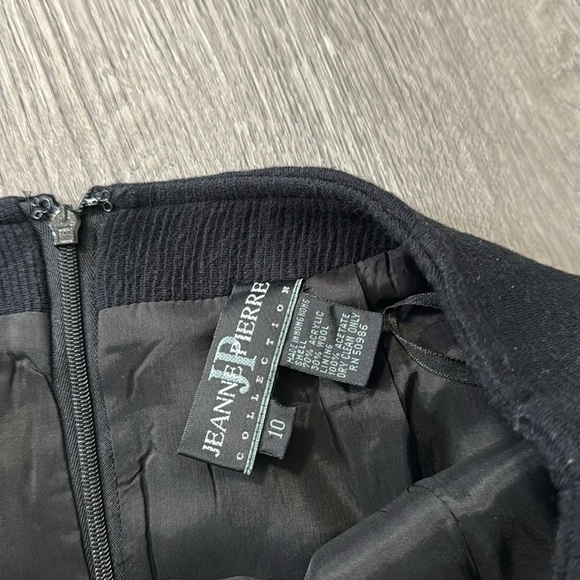 Vintage Jeanne Pierre Wool Blend Long Skirt size 10 - Picture 3 of 7